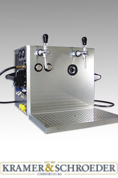Trockenkühler 4/5 PS OTK 2-ltg Betriebsfertig Zapfanlage Durchlaufkühler